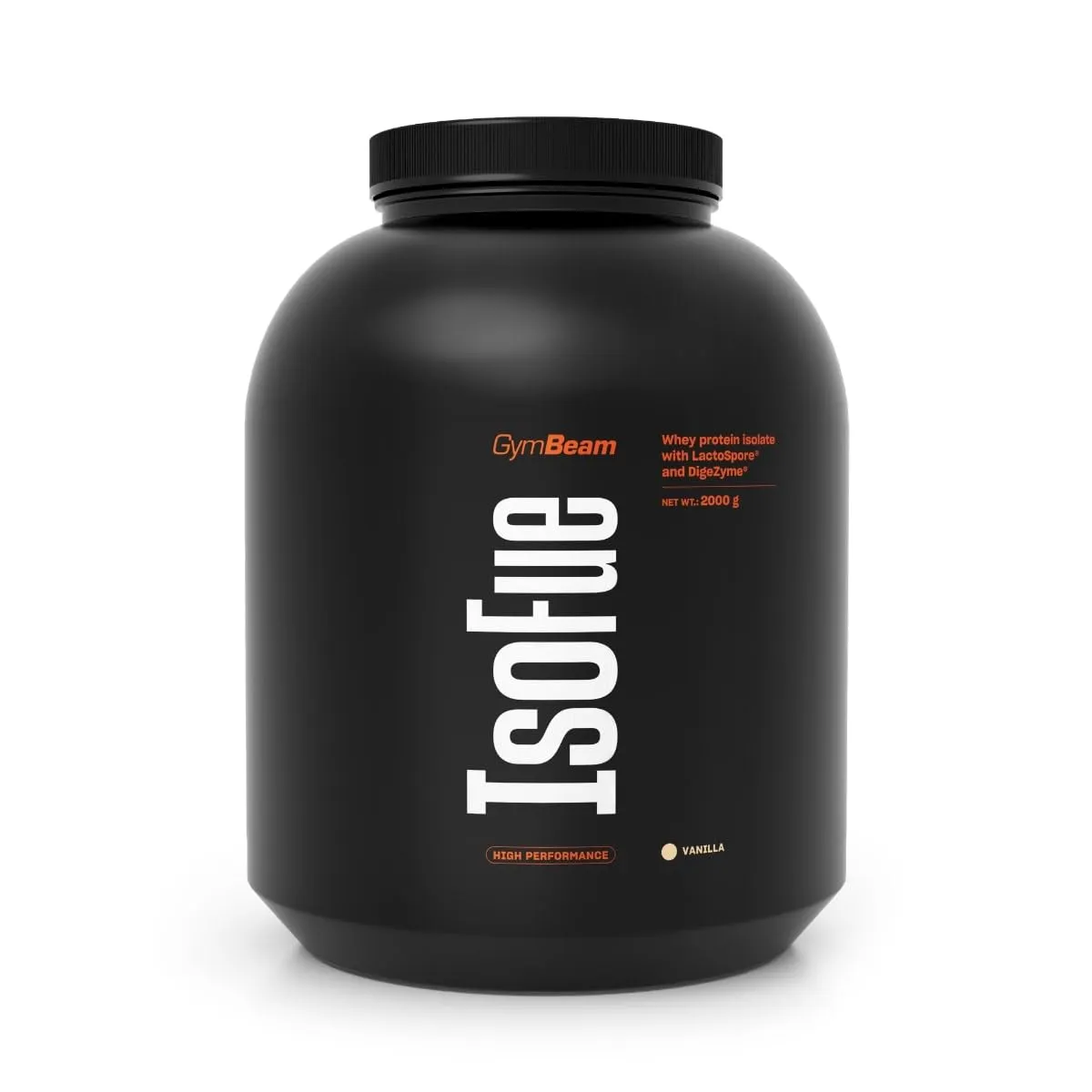 GymBeam IsoFue Whey Isolat Schokolade 2000 g laktosearm
