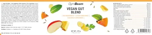 GymBeam Vegan Gut Blend Pulver 270 g Verdauung