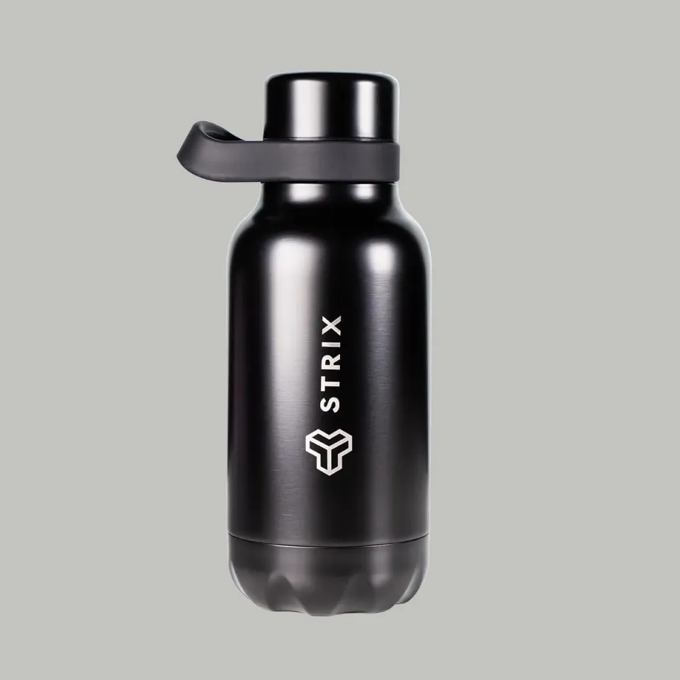 GymBeam STRIX Sportflasche Edelstahl 510ml isoliert