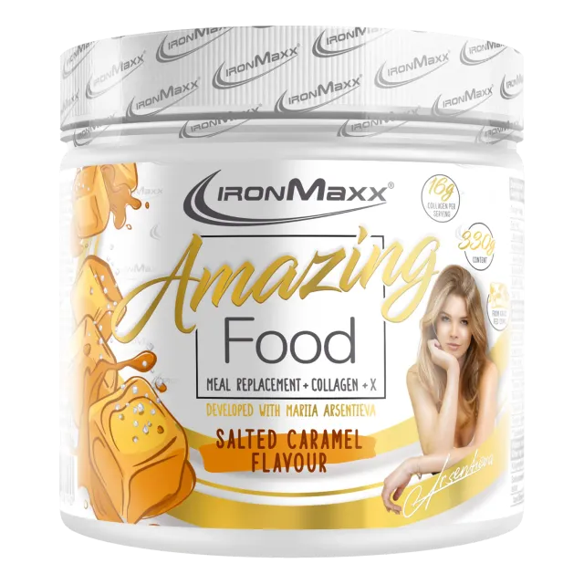 IronMaxx Amazing Food 330g Salted Caramel Bowl