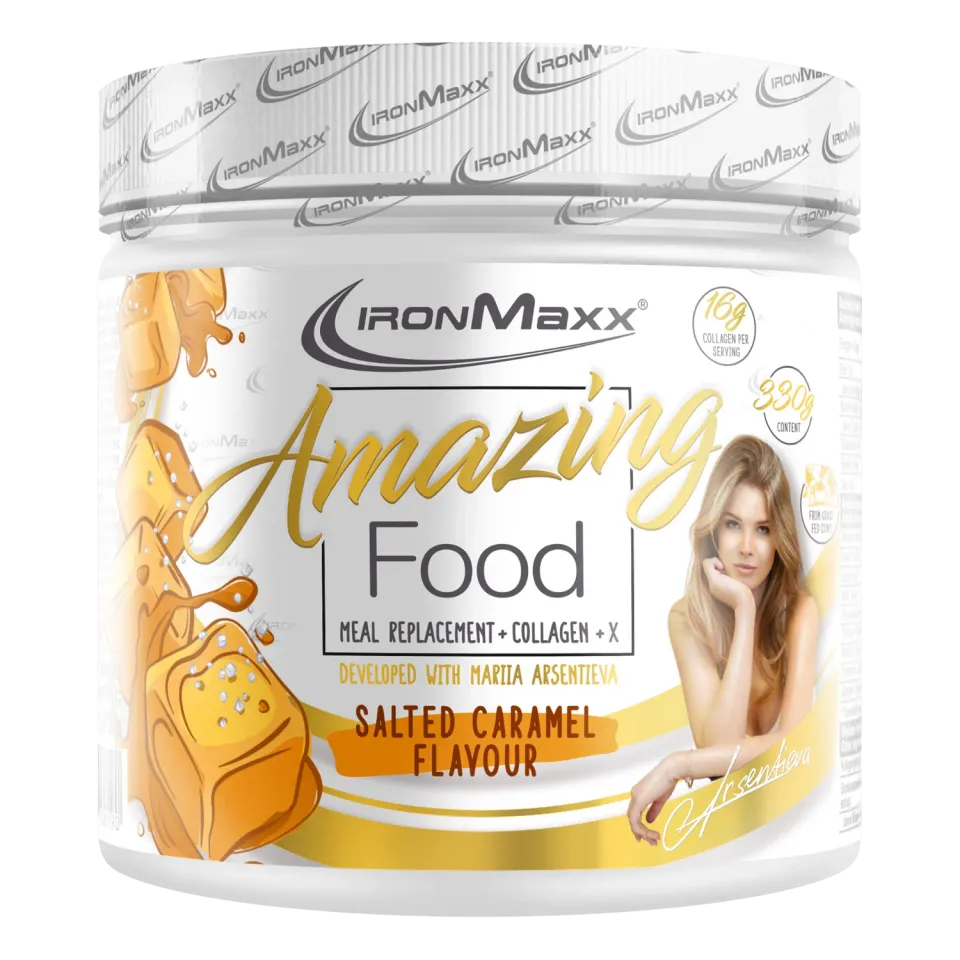 IronMaxx Amazing Food 330g Salted Caramel Bowl