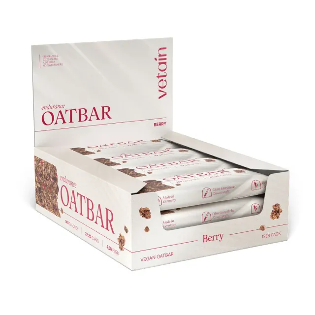 Vetain Oatbar Berry Haferriegel 12x40g fruchtig