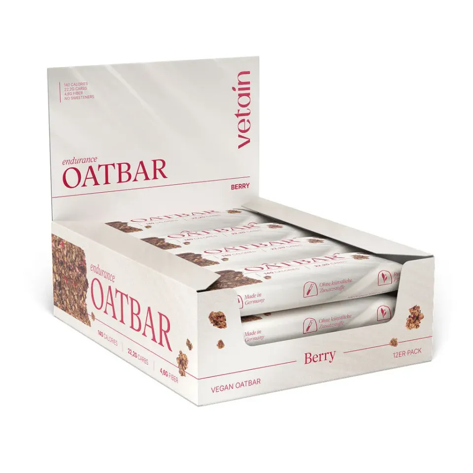 Vetain Oatbar Berry Haferriegel 12x40g fruchtig