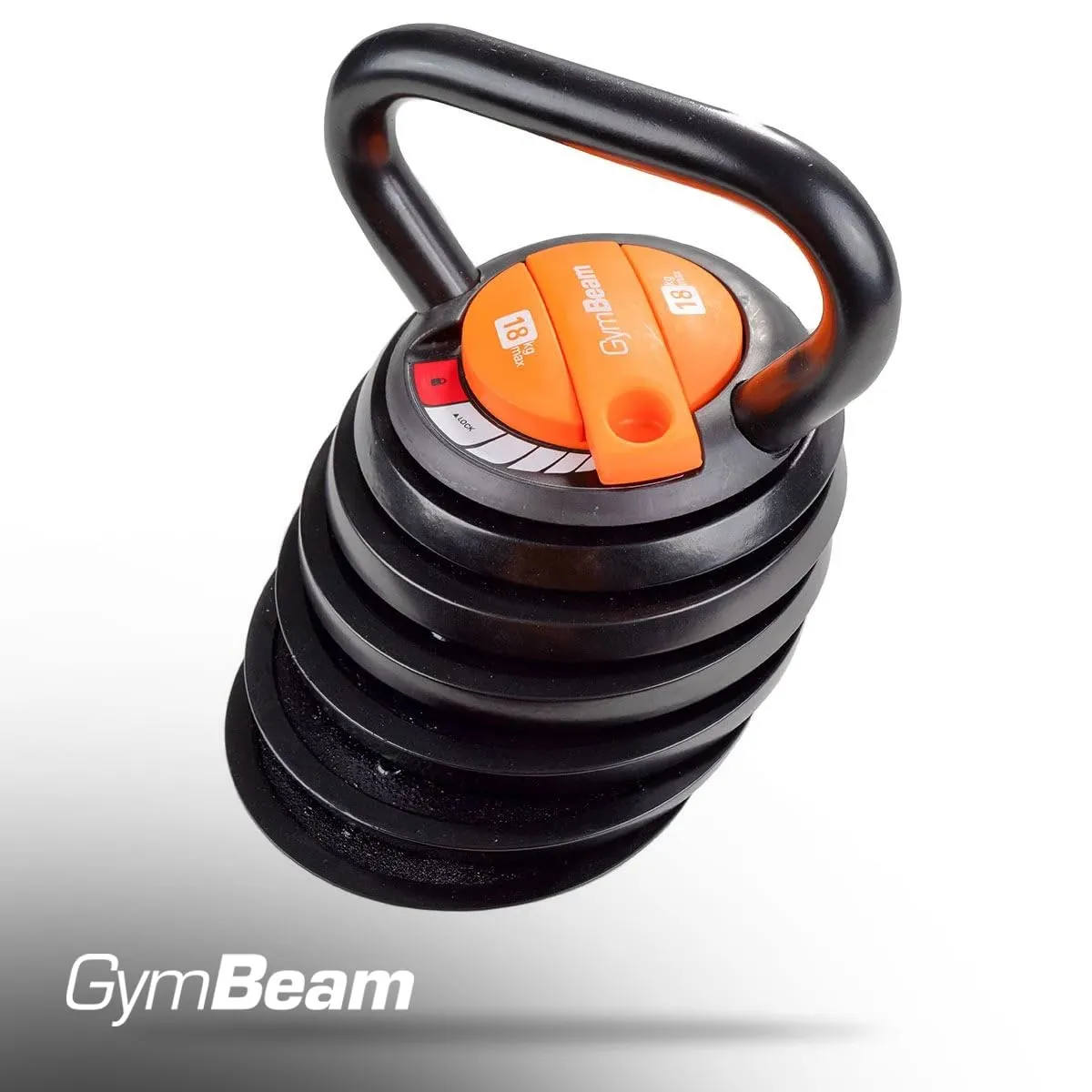 GymBeam Verstellbare Kugelhantel 3-18 kg Eisen