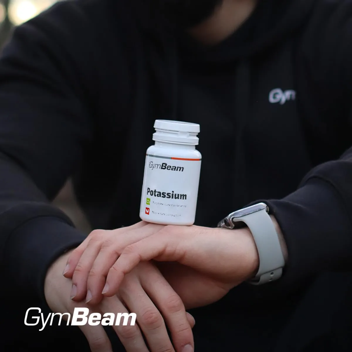 GymBeam Kalium Tabletten 90 Kapseln 300 mg Elektrolyt