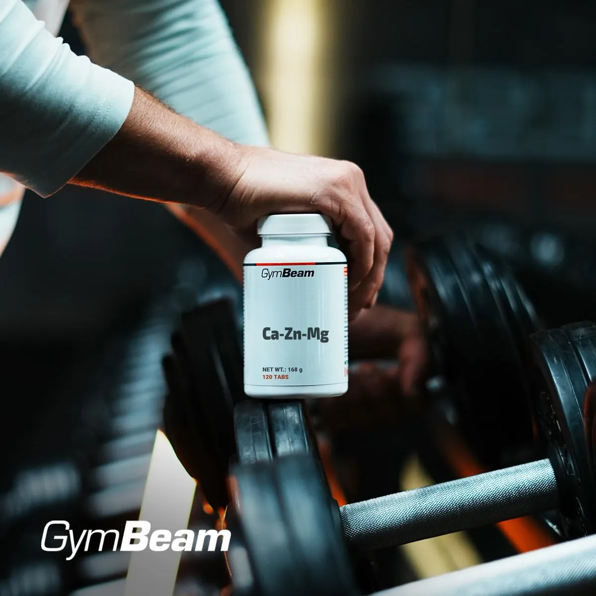 GymBeam CaZnMa Kapseln 60 Stk Calcium Magnesium Zink