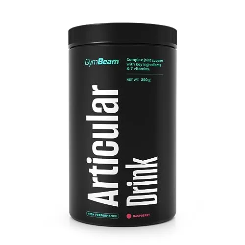GymBeam Glucosamin Chondroitin Pulver Raspberry 390g