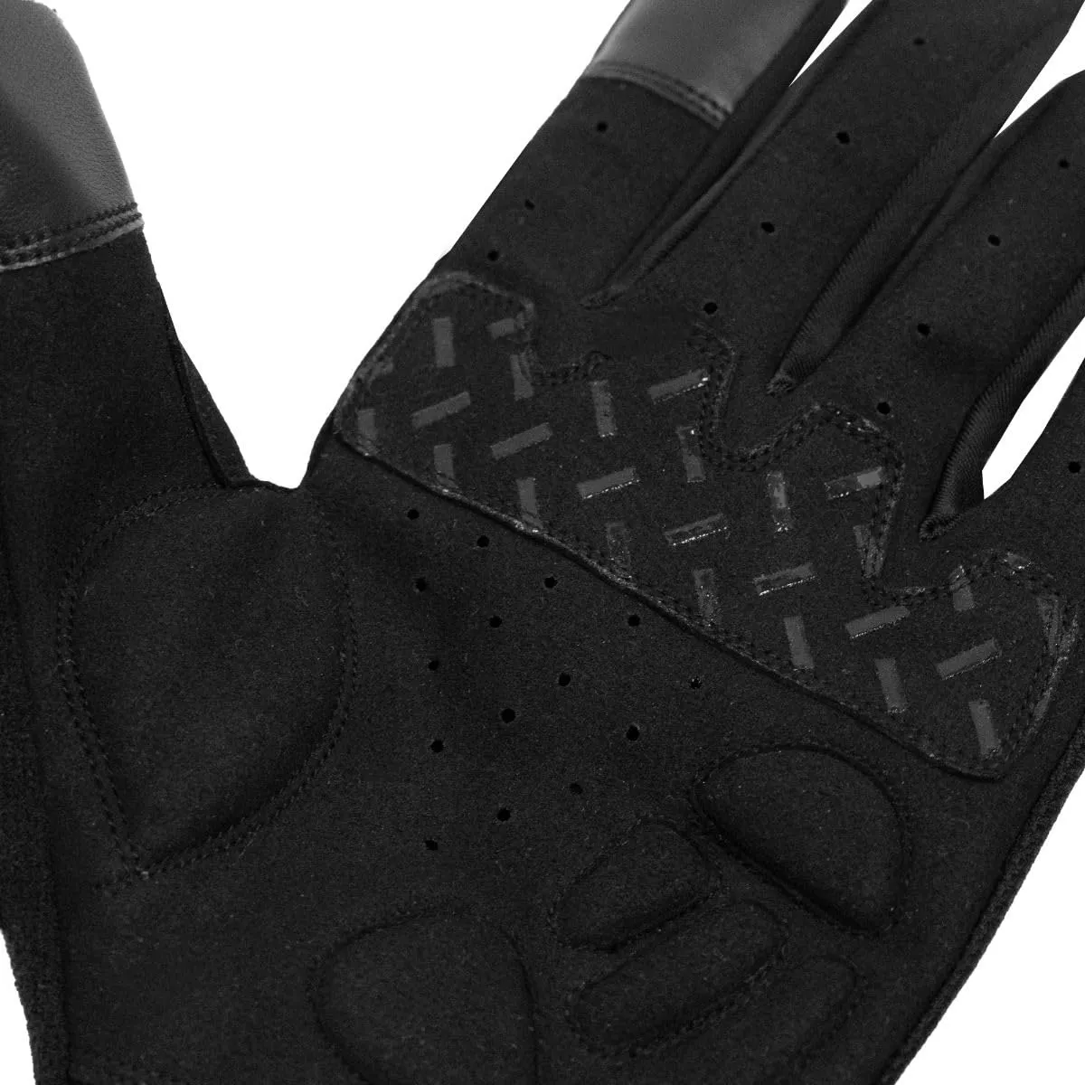 GymBeam Full-Finger Fahrradhandschuhe Touch Leder Mesh