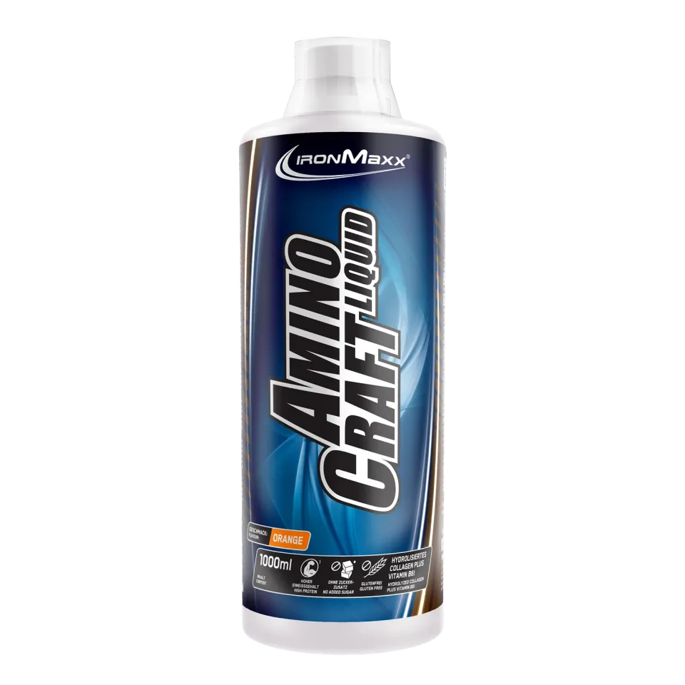 IronMaxx AminoCraft Liquid Aminos 1000ml Orange