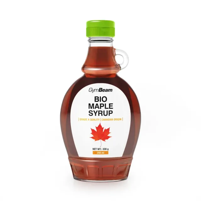 GymBeam Bio Ahornsirup Grad A 250 ml