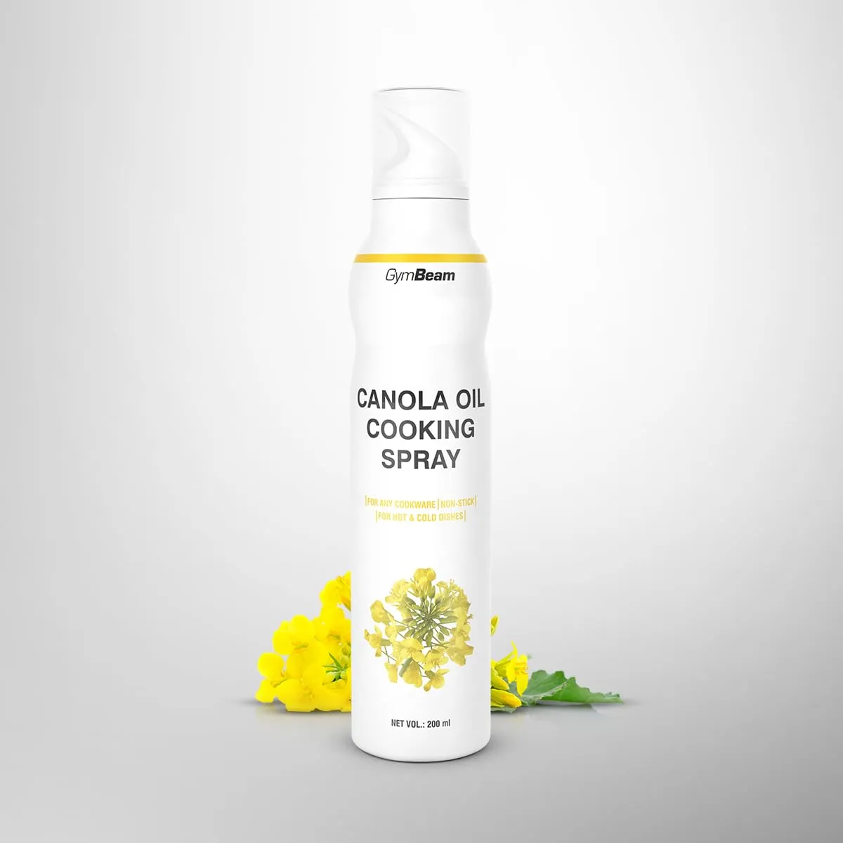 GymBeam Rapsöl-Spray Kochöl 200 ml ungesättigt