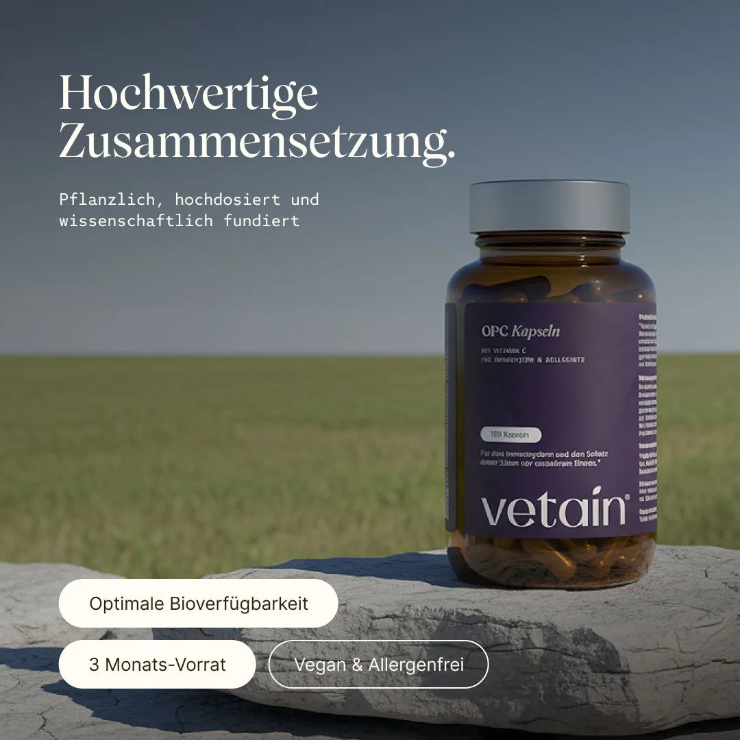 VETAIN OPC Kapseln Traubenkernextrakt 180 Stück