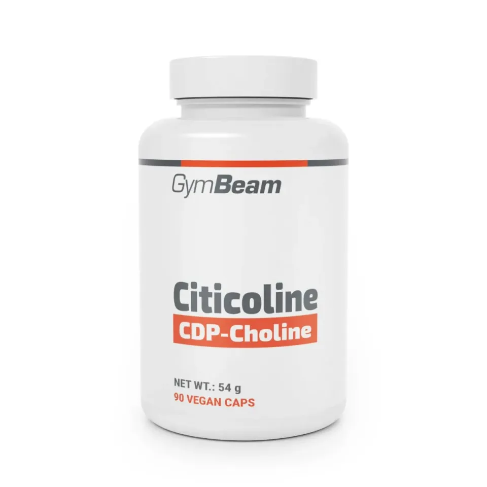 GymBeam CDP-Cholin Citicolin 90 Kapseln Leber