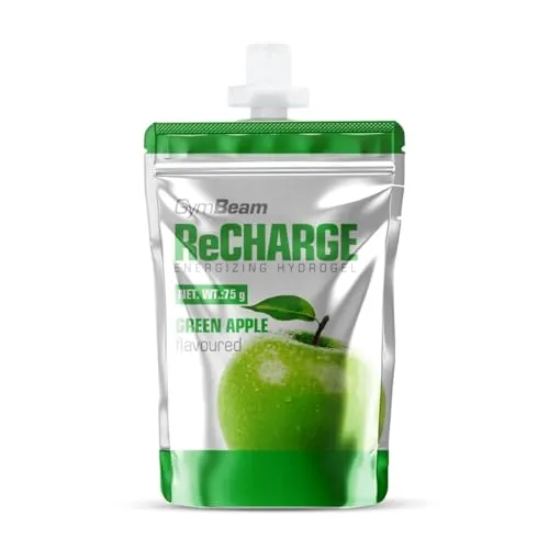 GymBeam ReCharge Gel Blaue Himbeere 75 g Isomaltulose
