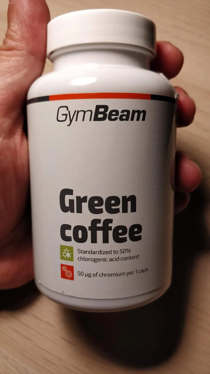 GymBeam Grüner Kaffee-Extrakt Kapseln 120 Stk
