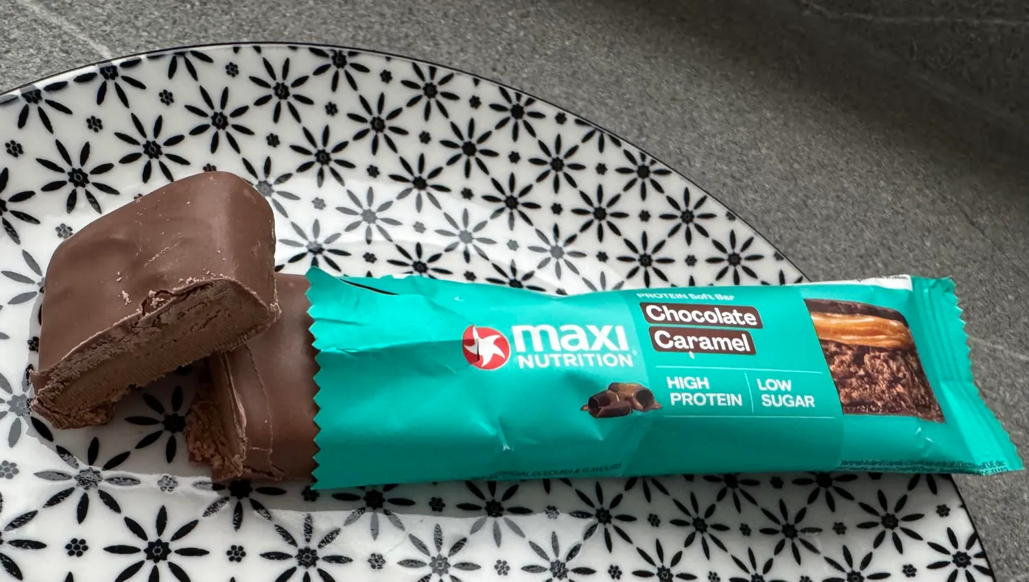 MaxiNutrition Softbar Proteinriegel Schokolade Karamell 16x45g