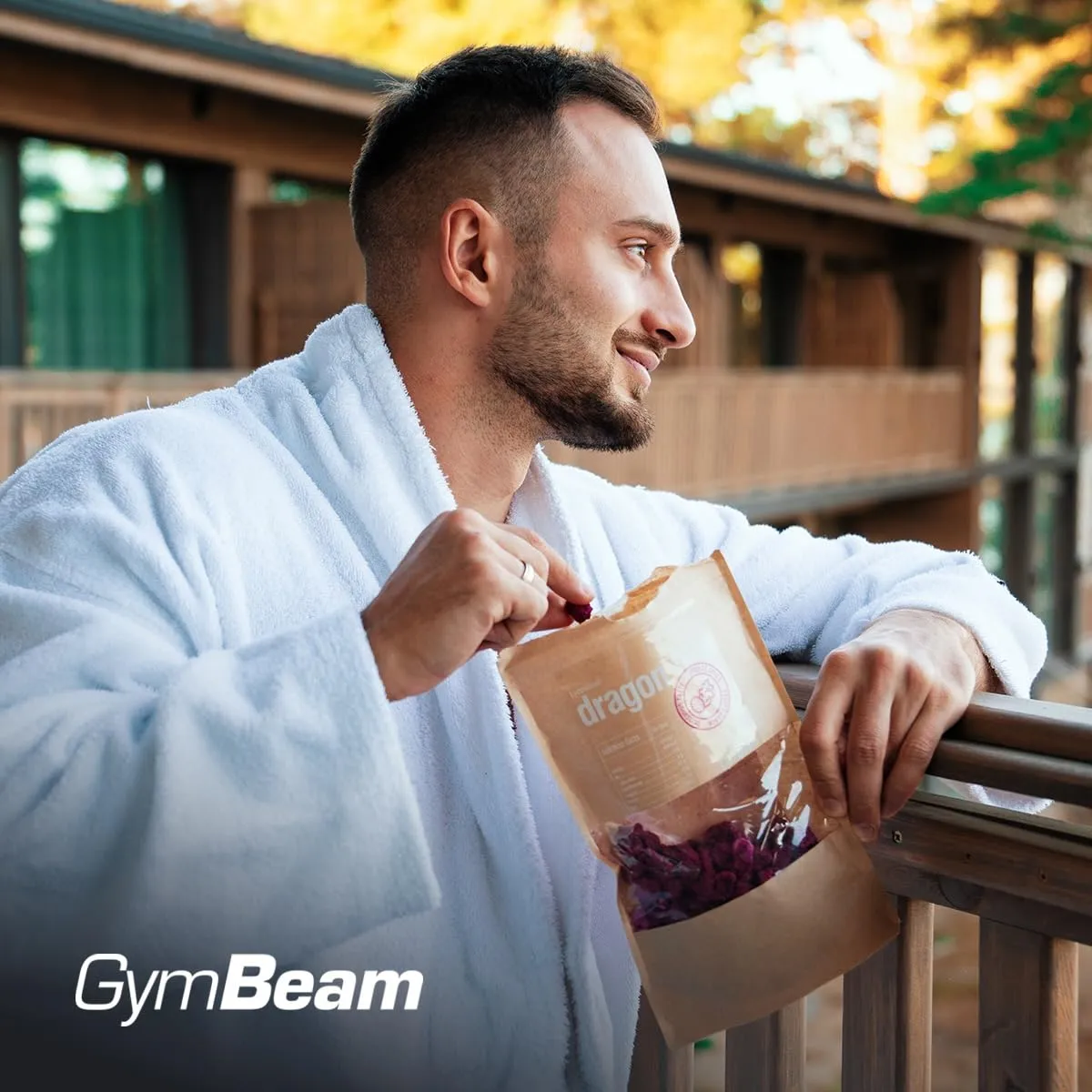 GymBeam Gefriergetrocknete Drachenfrucht 100g ohne Zuckerzusatz