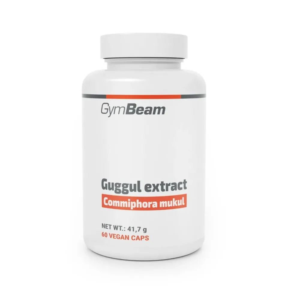GymBeam Guggul Extrakt Kapseln 60 Stk mit Guggulsterone