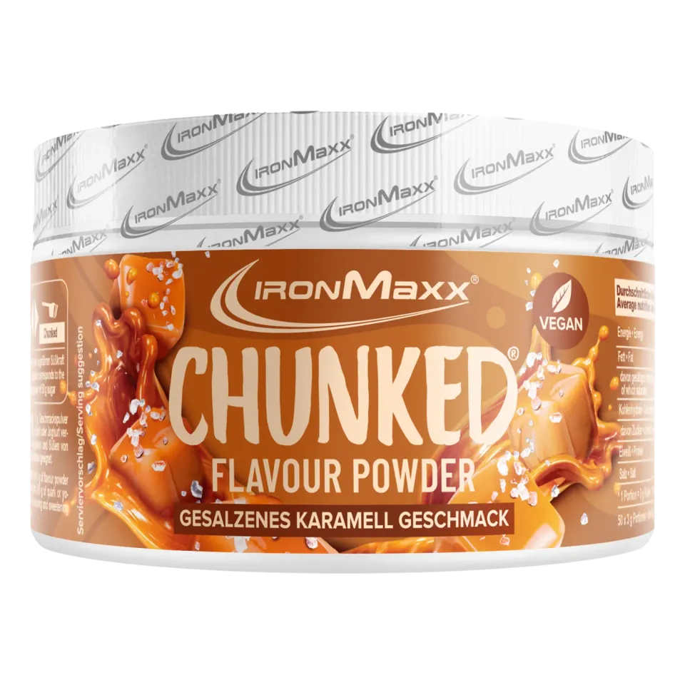 IronMaxx Chunked SqueeZero Pulver Salted Caramel 150g
