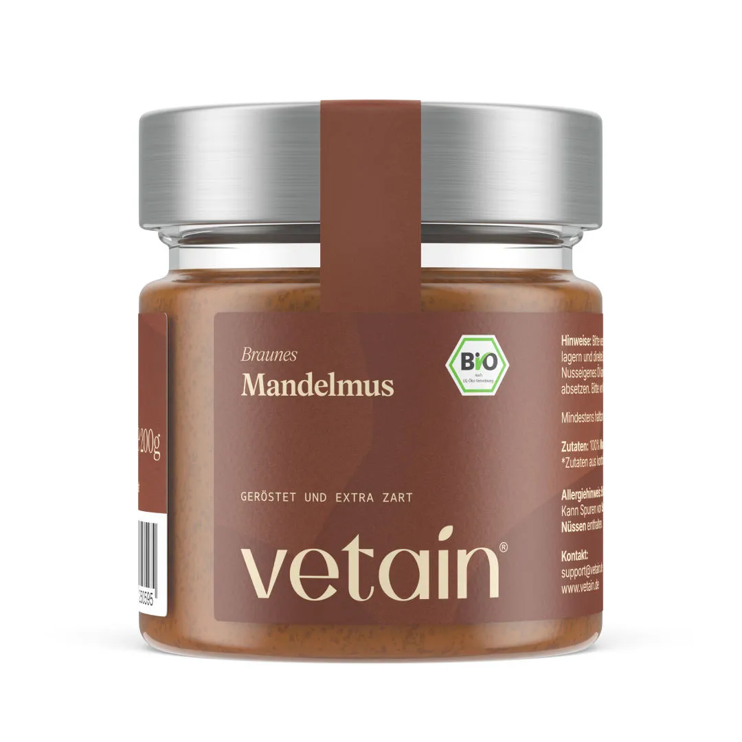 Vetain Nussmus pur vegan zum Löffeln