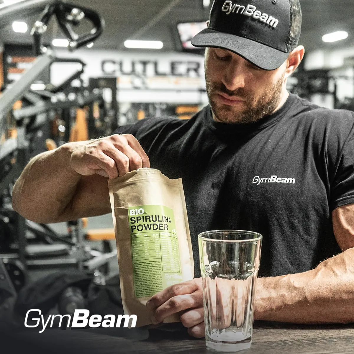 GymBeam Bio Spirulina Pulver 250g vegan