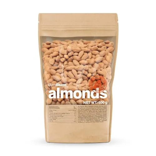 GymBeam Mandeln ungesalzen 1000 g Snack