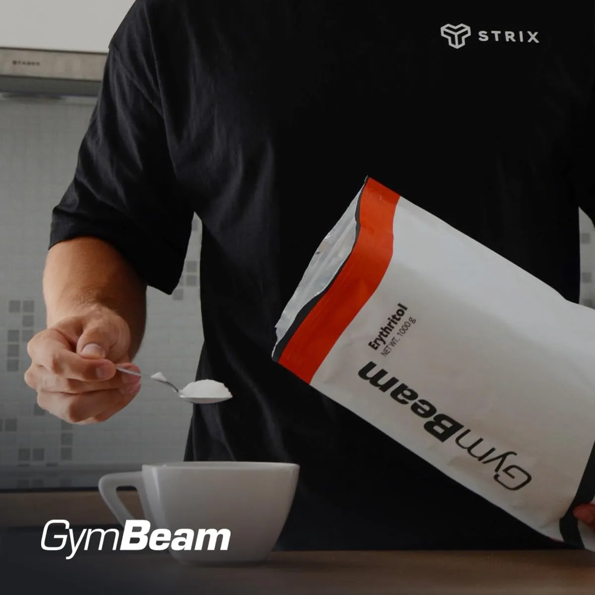 GymBeam Erythrit Zuckerersatz 1000 g kalorienfrei