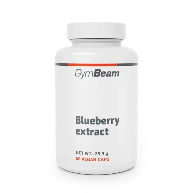 GymBeam Heidelbeer Extrakt 60 Kapseln mit Anthocyanen vegan