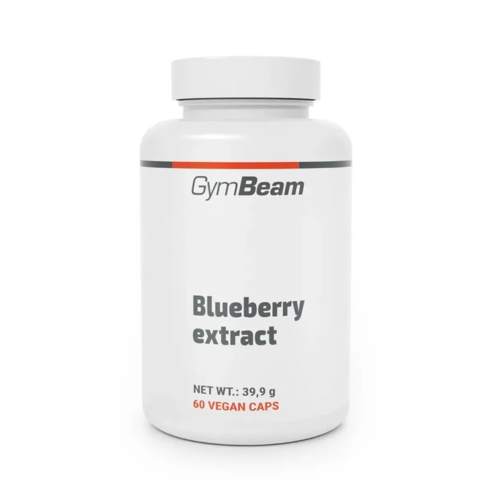 GymBeam Heidelbeer Extrakt 60 Kapseln mit Anthocyanen vegan