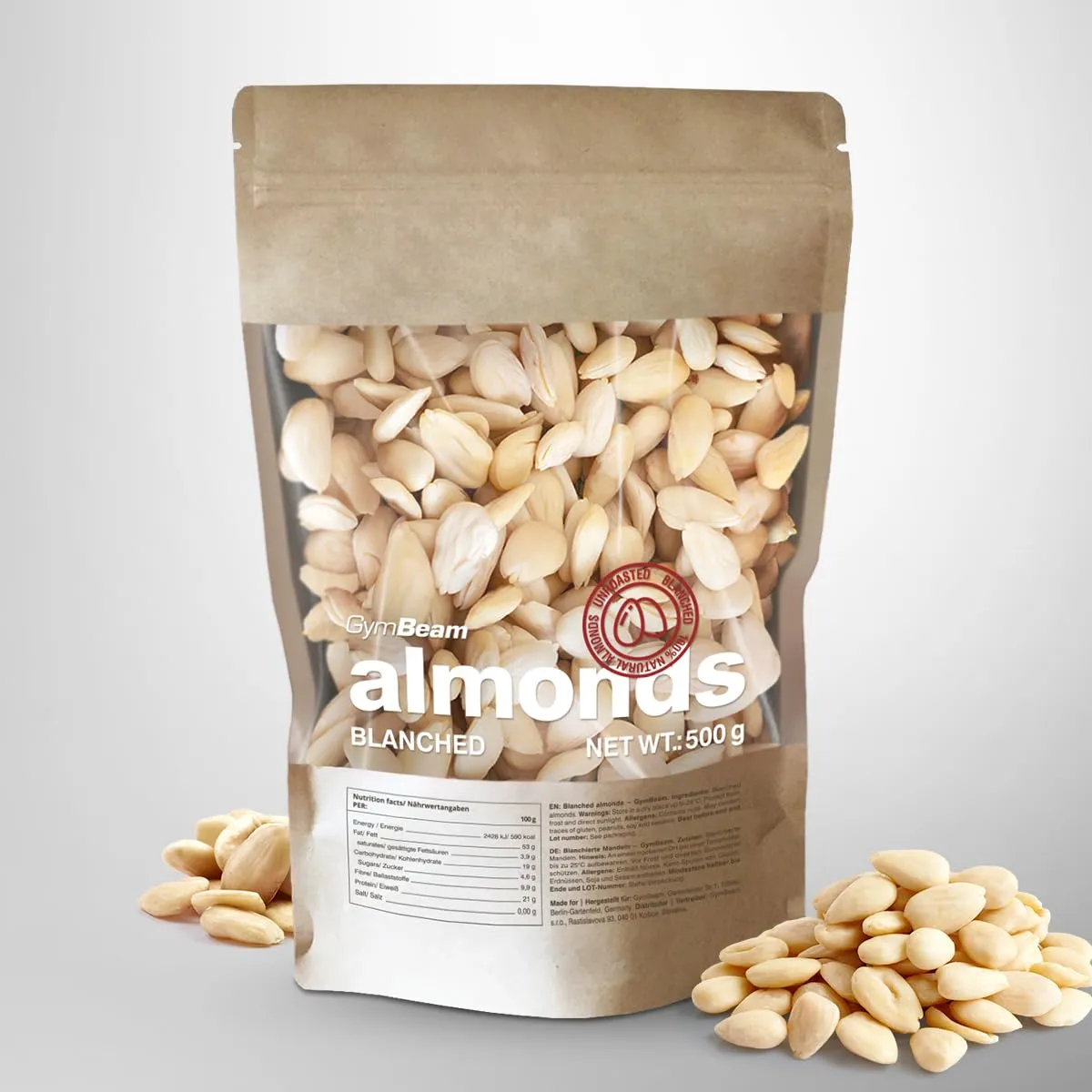 GymBeam Student Mix Nüsse Nussmischung 500g vegan