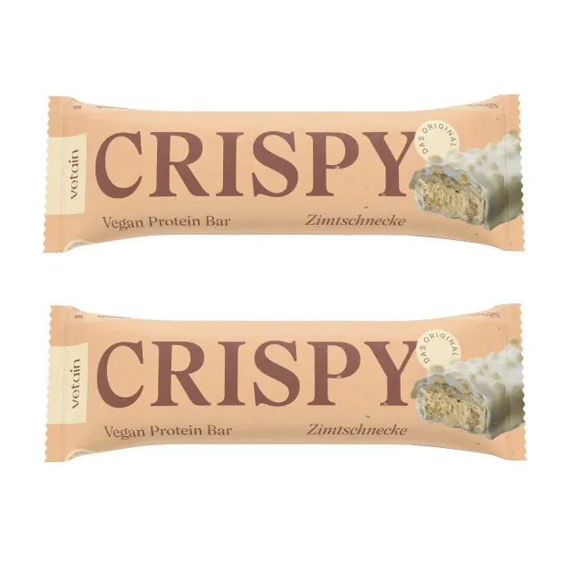 Vetain Crispy Zimtschnecke Riegel 2er-Pack Probe