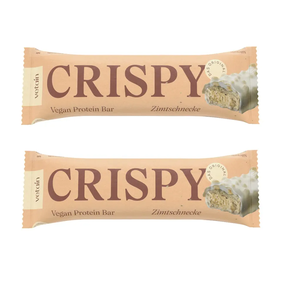 Vetain Crispy Zimtschnecke Riegel 2er-Pack Probe