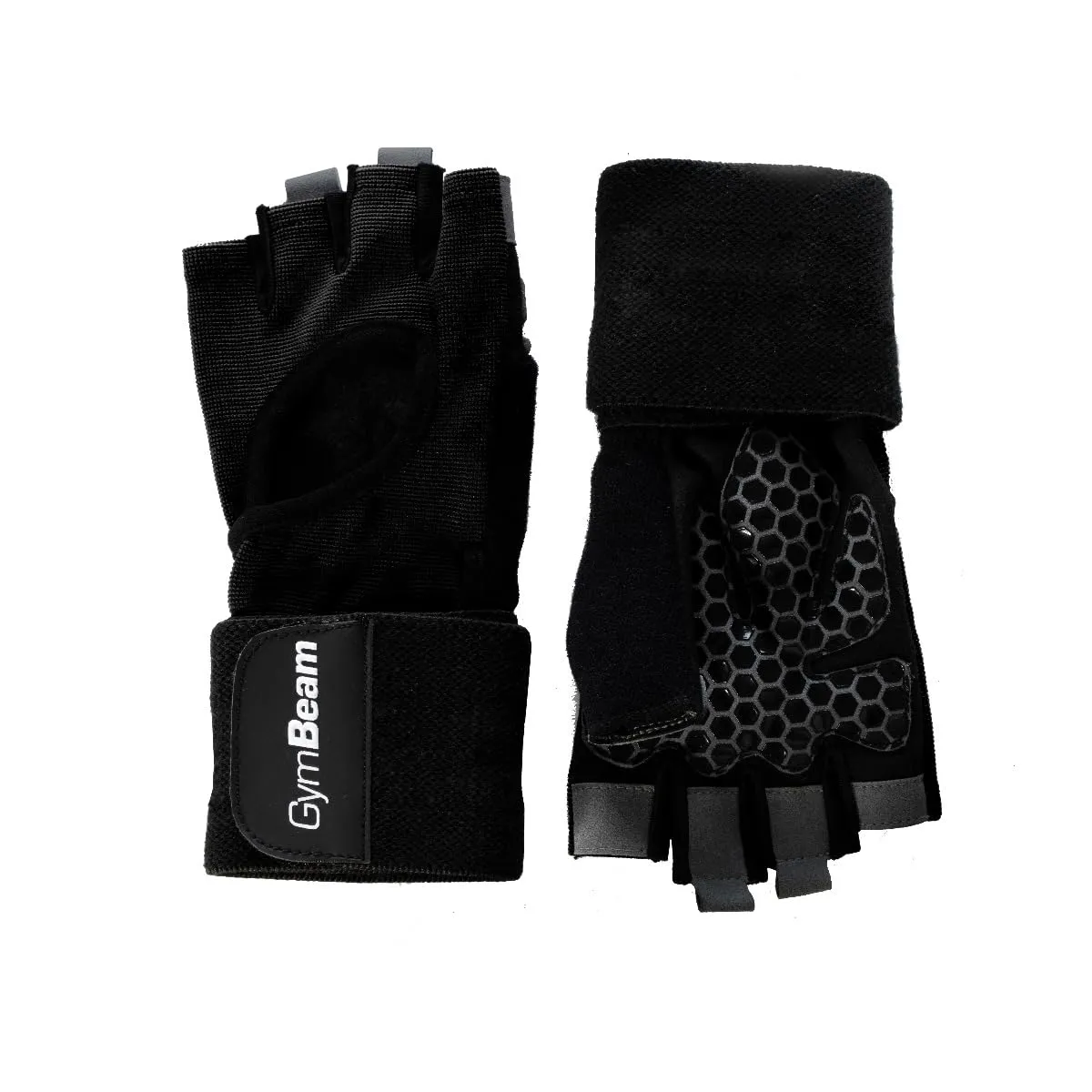 GymBeam Women's Guard Trainingshandschuhe XS Schwarz Grip