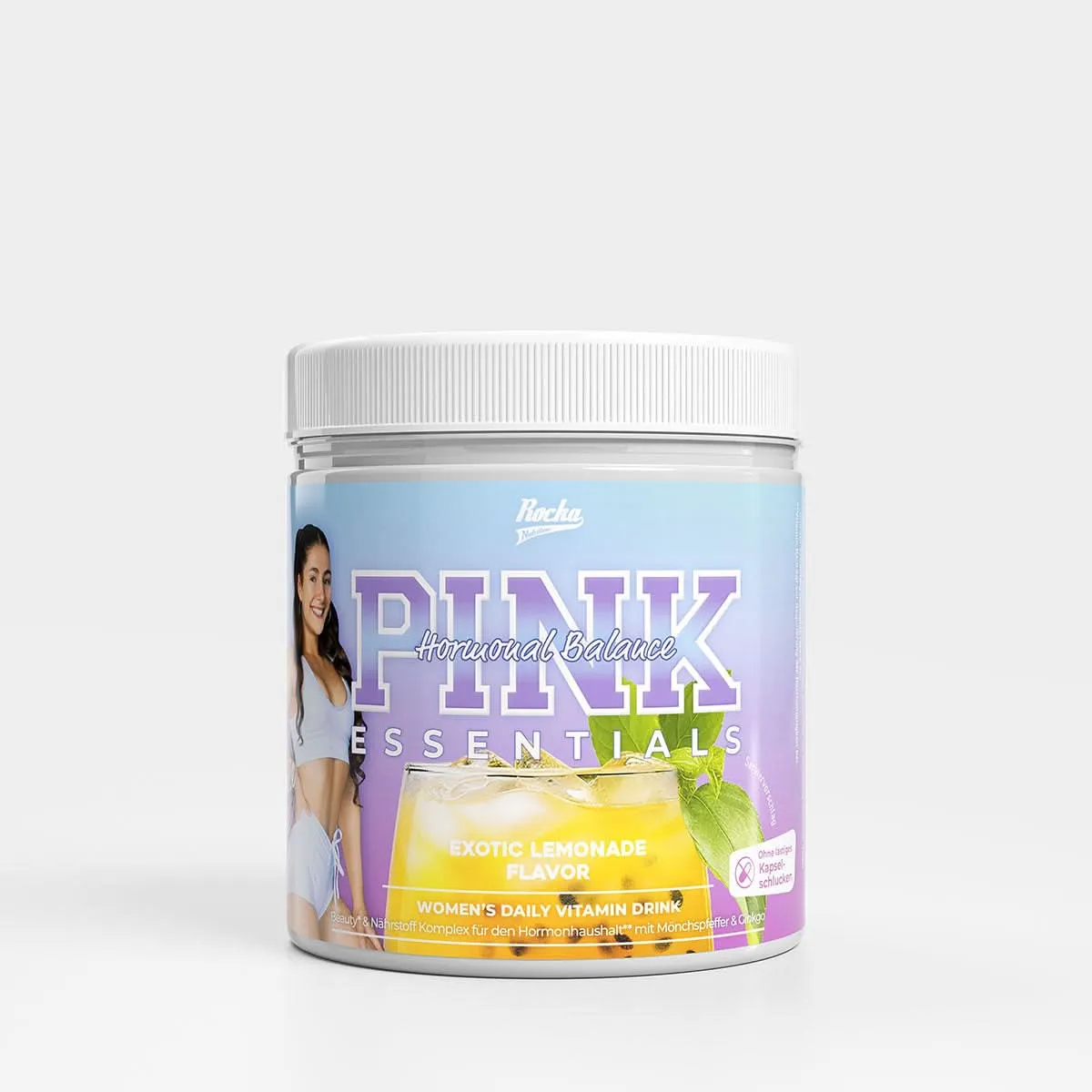 Rocka Pink Essentials Vitamindrink 480g zuckerfrei