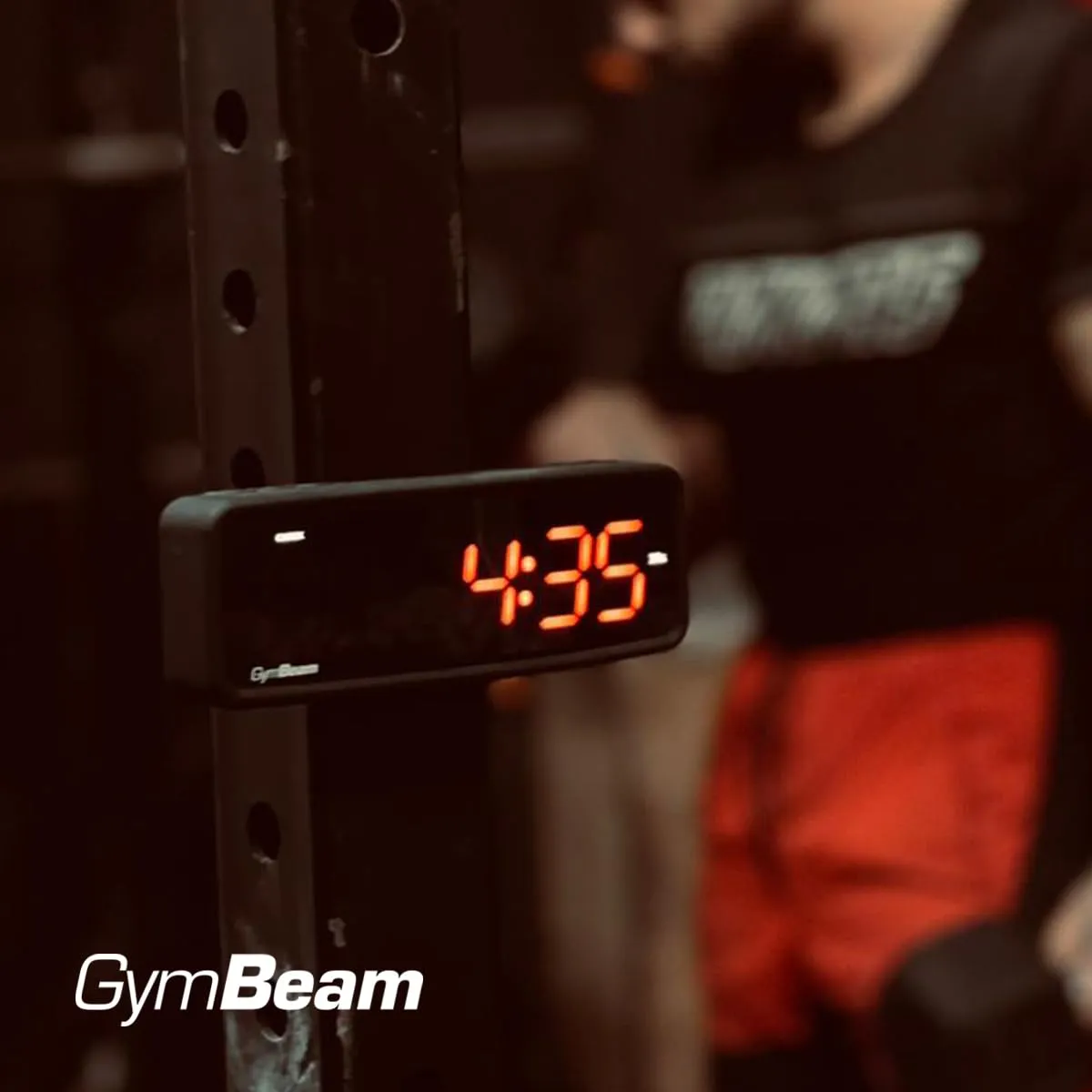 GymBeam Workout-Timer HIIT LED mit Fernbedienung Magnet