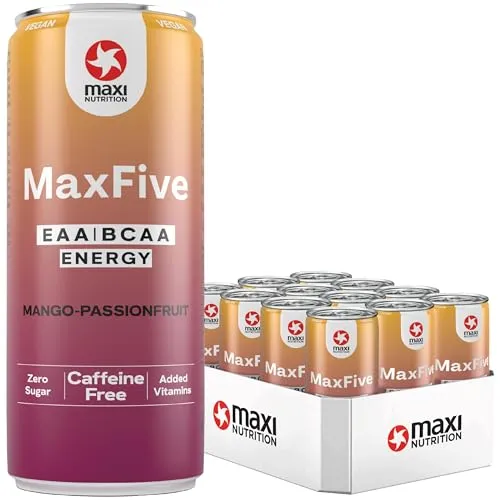 MaxiNutrition MaxFive EAA Drink Mango-Passionfruit 12x330ml