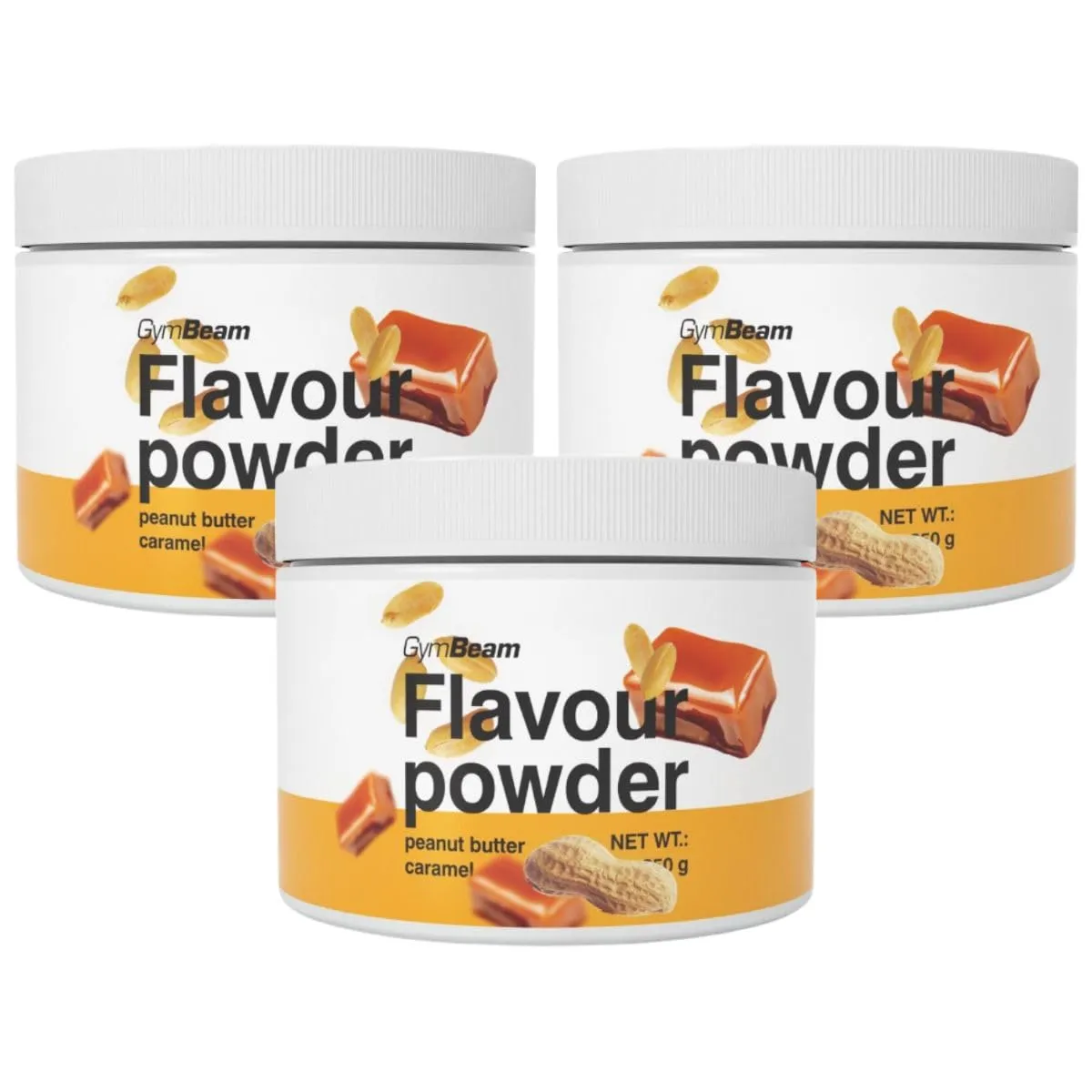 GymBeam Flavour Powder Geschmackspulver Banana Chocochips 250g kalorienarm