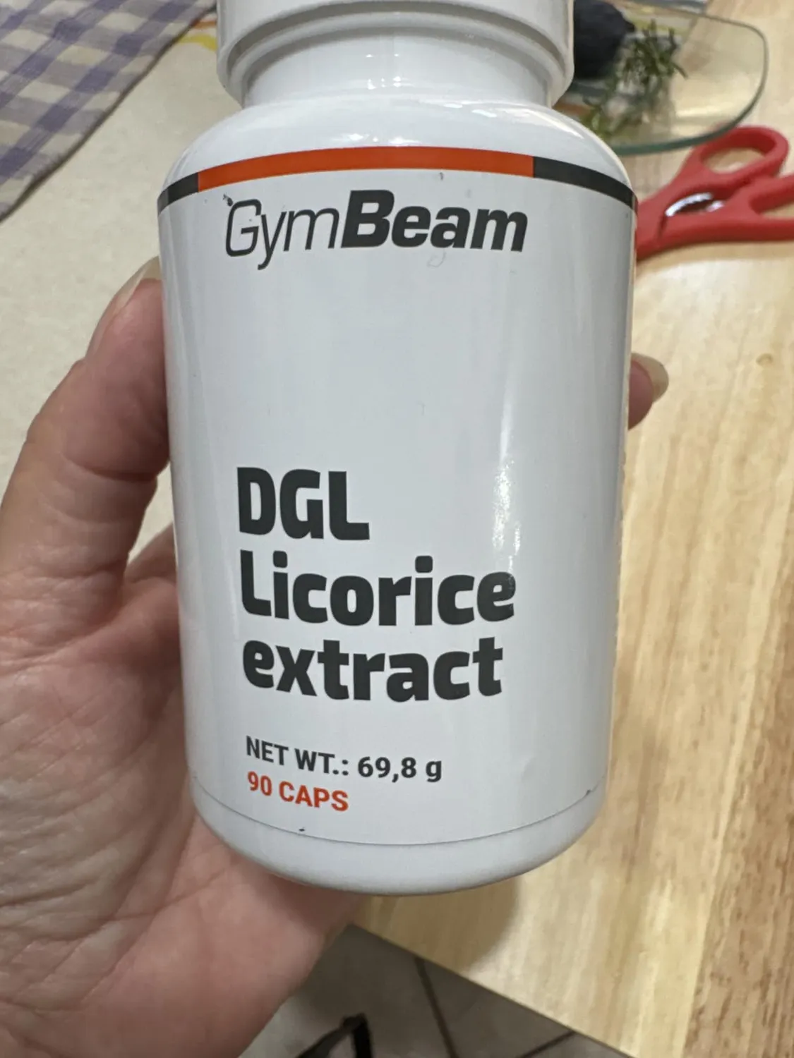 GymBeam DGL Süßholzextrakt Kapseln 90 Caps 10:1