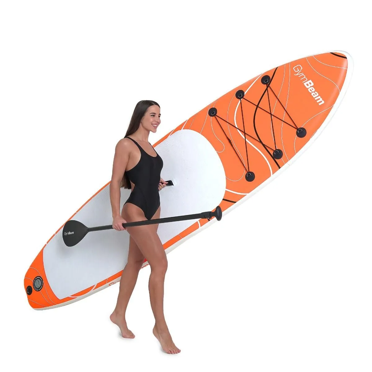 GymBeam SUP Board aufblasbar Stand Up Paddle 320 cm Set