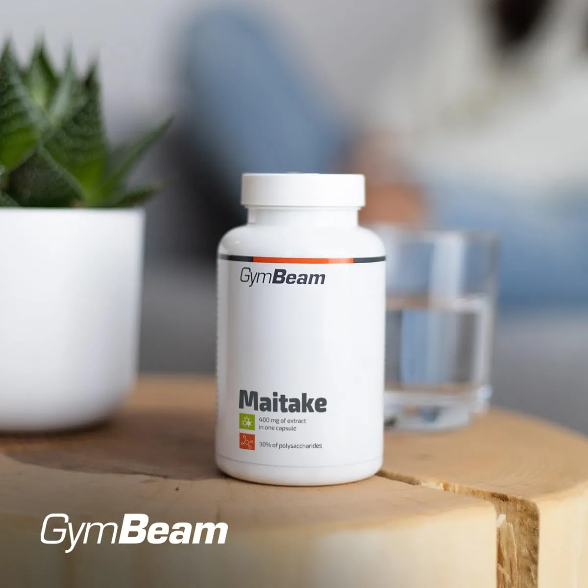 GymBeam Maitake Kapseln Grifola Frondosa Polysaccharide