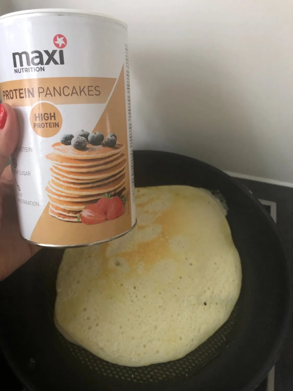 MaxiNutrition Protein Pancakes Backmischung 400g fast ungesüßt