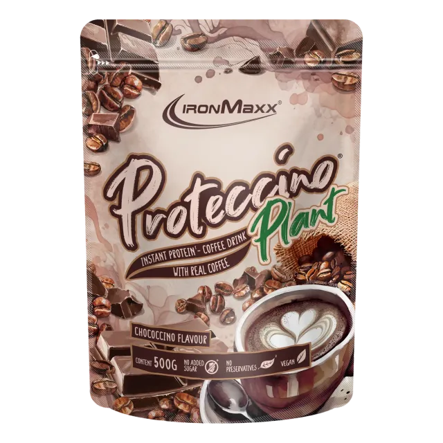 IronMaxx Proteccino Plant Protein-Kaffee 500g Chococcino