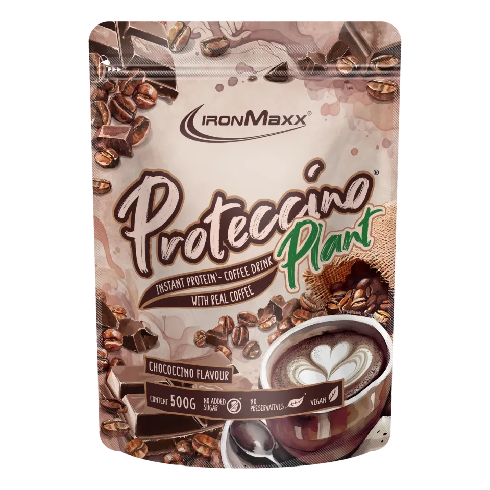 IronMaxx Proteccino Plant Protein-Kaffee 500g Chococcino