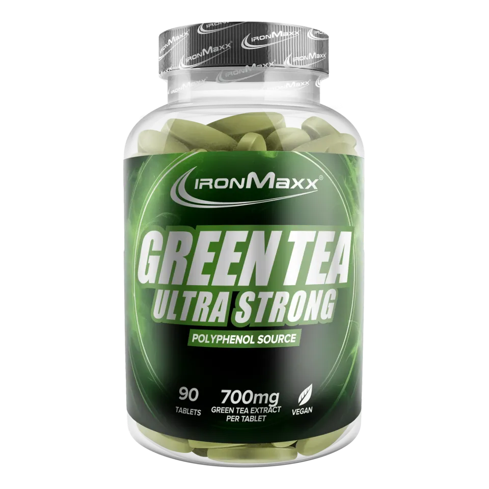 IronMaxx Hellfire Green Tea Ultra Strong Fatburner 90 Tabletten Grüntee