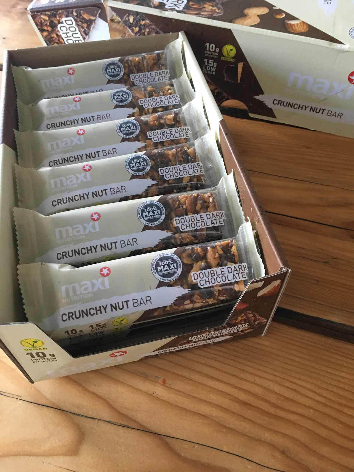 MaxiNutrition Salted Peanut Proteinriegel 18x46g 22% Protein