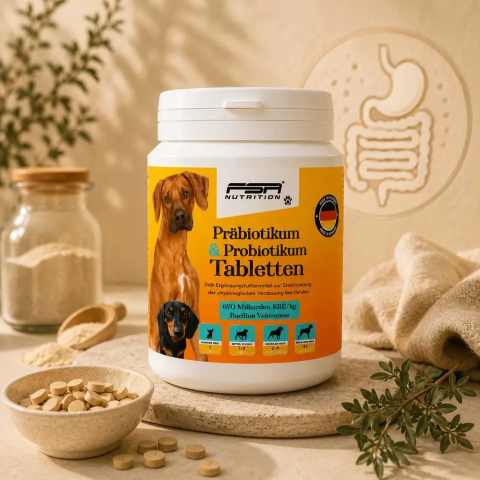 FSA Nutrition Präbiotikum Probiotikum Tabletten Hund