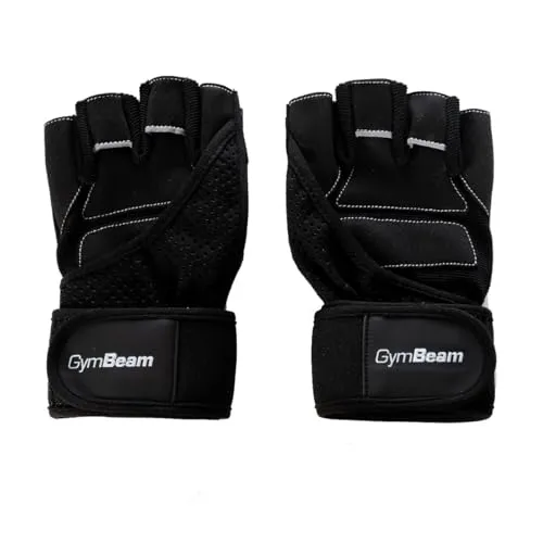 GymBeam Wrap Black Fitnesshandschuhe schwarz