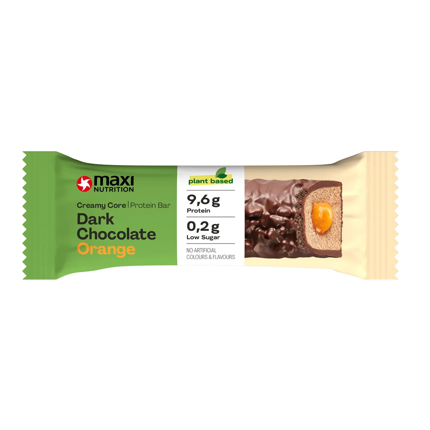 MaxiNutrition Creamy Core Bar 12x45g Dark Chocolate Orange vegan