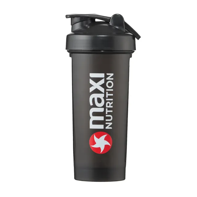 MaxiNutrition 700 ml Klick Shaker schwarz 700 ml Edelstahlkugel