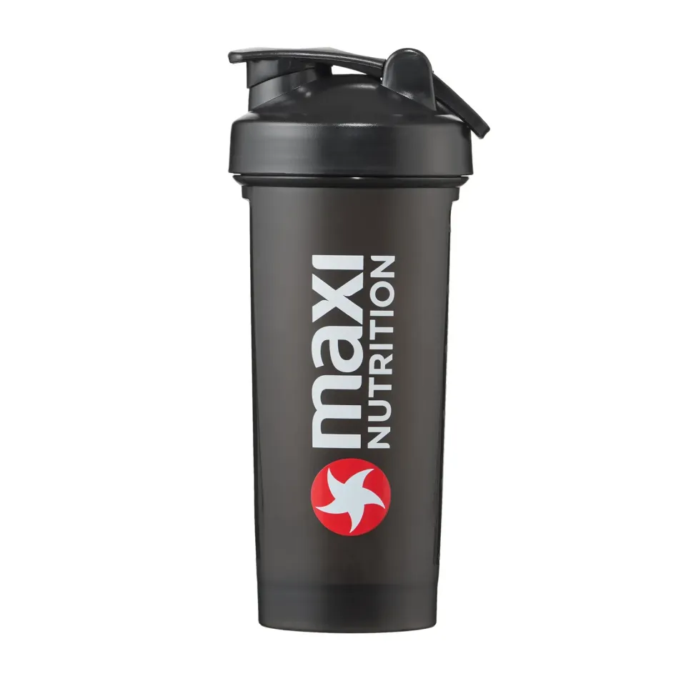 MaxiNutrition 700 ml Klick Shaker schwarz 700 ml Edelstahlkugel